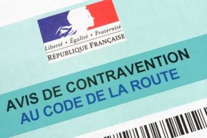 contravention au code de la route