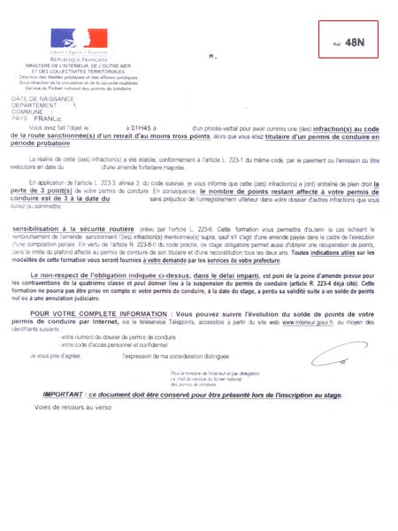 comment avoir la lettre 48 n