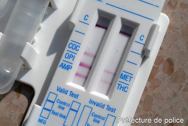 Mettre en place et mener un test de dépistage (alcool ou stupéfiant)