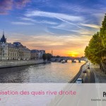 quais de Seine rive droite vue conciergerie