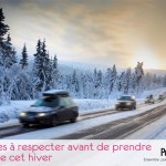 5 règles à respecter avant de prendre la route cet hiver