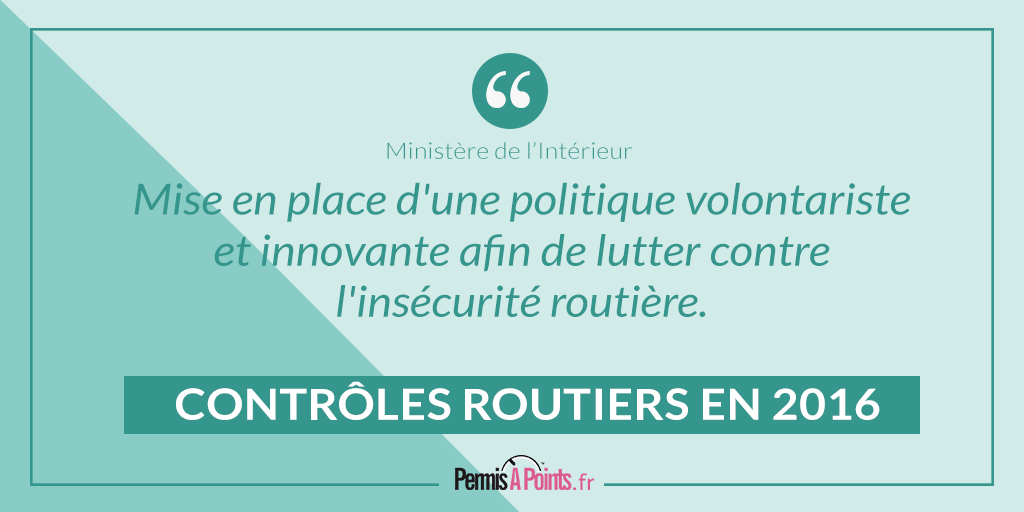 lutter contre l'insécurité routière en 2016