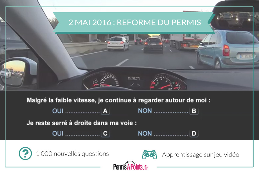 Réforme du permis de conduire, c'est parti !