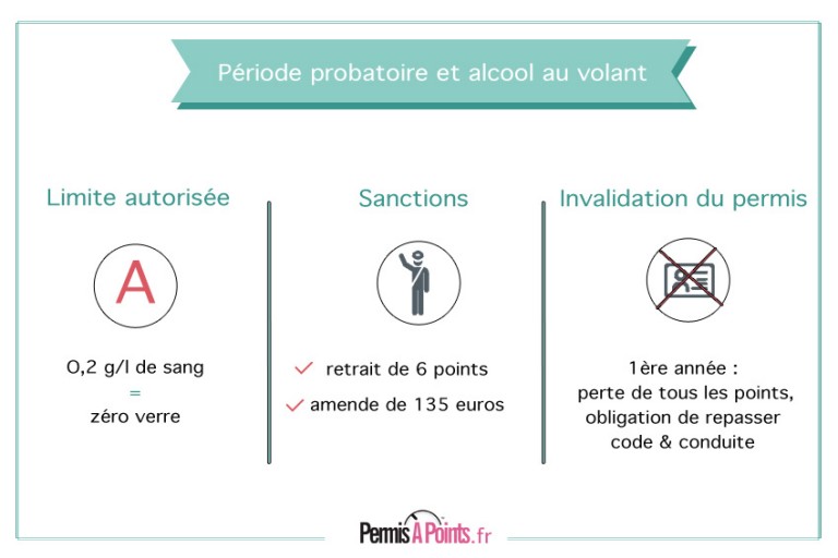 Permis probatoire et alcool au volant : des risques sont trop importants