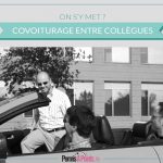 covoiturer avec ses collègues