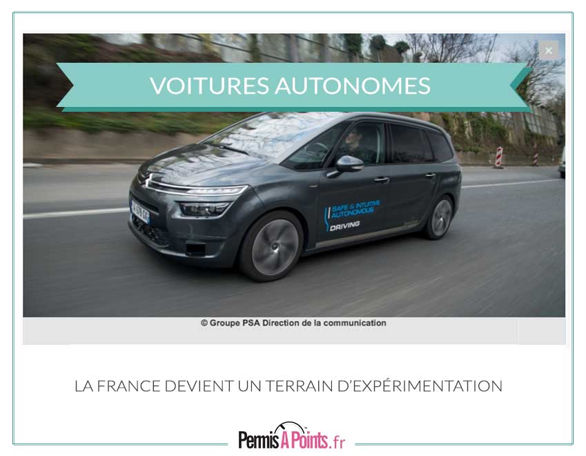 voiture autonome PSA