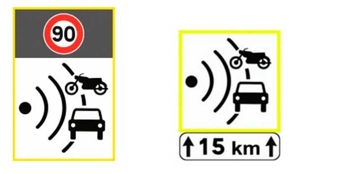 panneaux radars automatiques