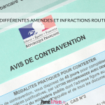 Les différentes amendes et infractions routières