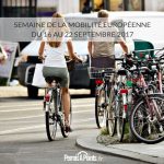 Semaine de la mobilité européenne du 16 au 22 septembre 2017