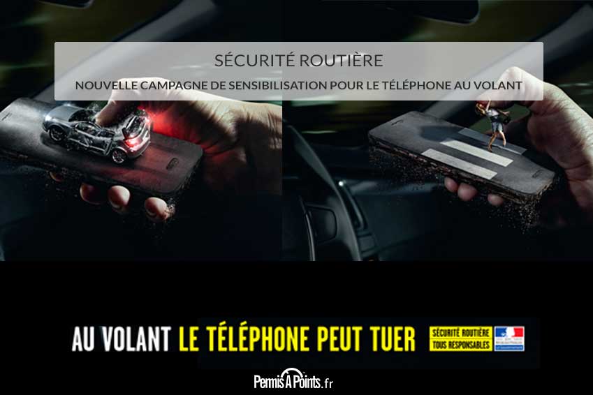 Sécurité routière : nouvelle campagne de sensibilisation pour le téléphone au volant