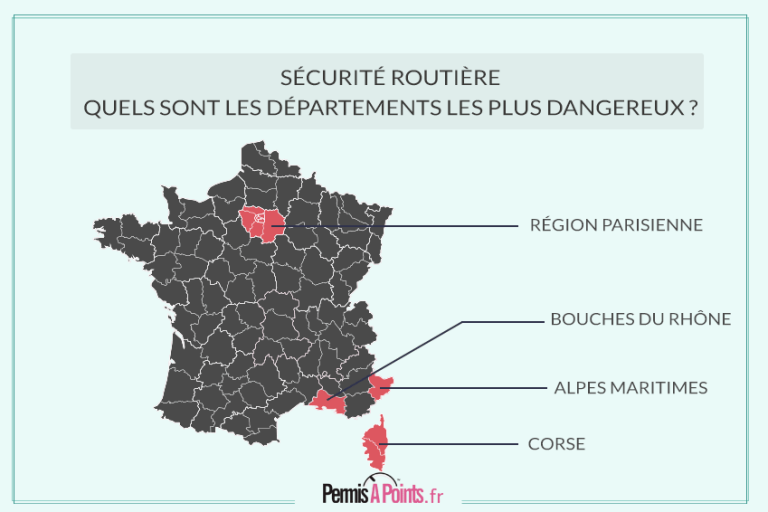 Les Quartiers Les Plus Dangereux De France Sécurité Routière : quels sont les départements les plus dangereux