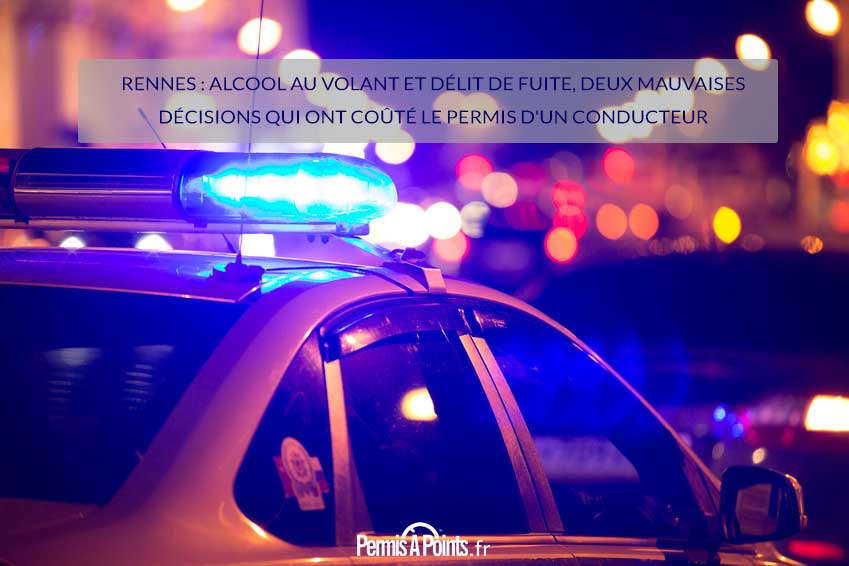 Rennes : alcool au volant et délit de fuite, les deux mauvaises décisions qui ont coûté le permis d'un jeune conducteur