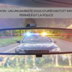 Lyon : un unijambiste sous stupéfiants et sans permis fuit la police