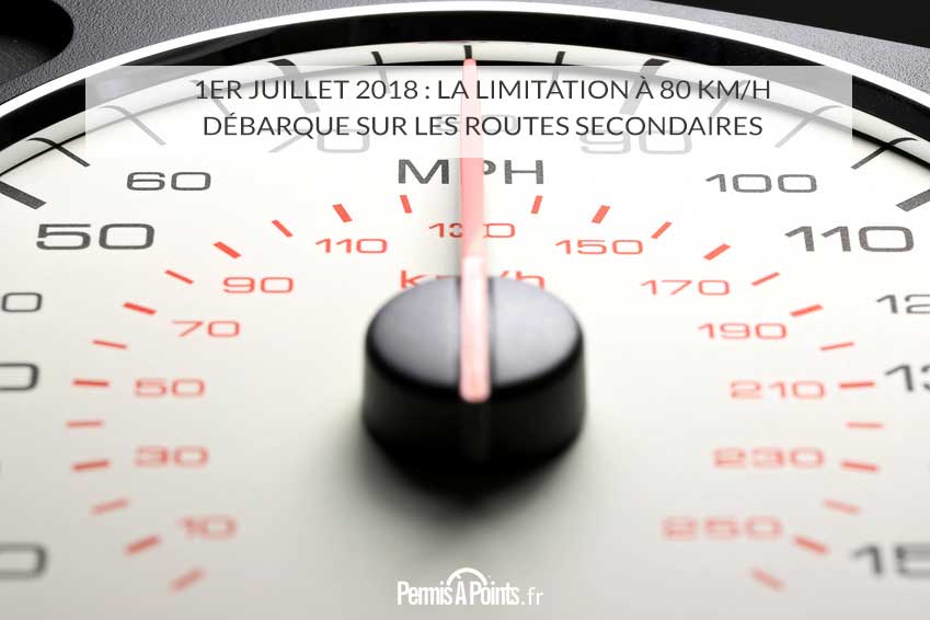 1er juillet 2018 : la limitation à 80 km/h débarque sur les routes secondaires