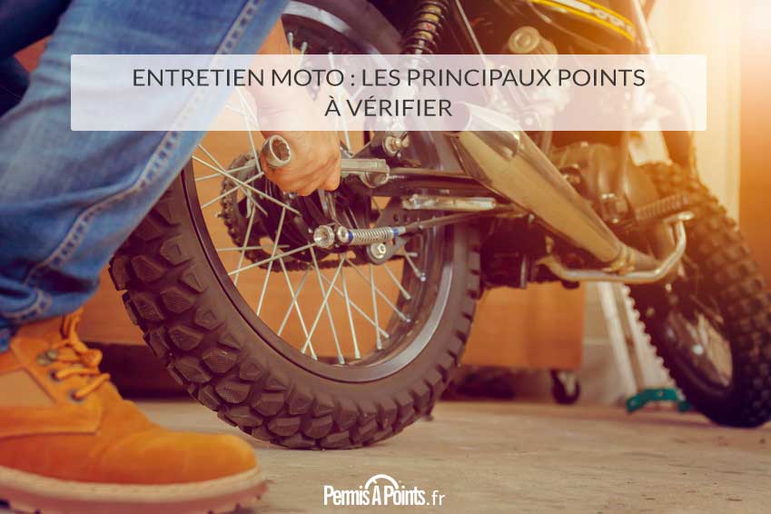 Excellent entretien moto