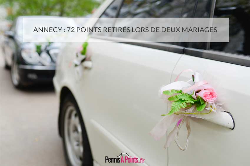 Annecy : 72 points retirés lors de deux mariages