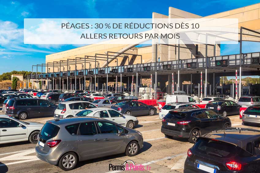 Péages : 30 % de réductions dès 10 allers retours par mois