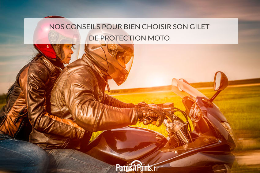 Protection motard dorsale et pectorale - Airbag conducteur Gilet