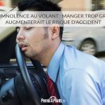 Somnolence au volant : manger trop gras augmenterait le risque d'accident