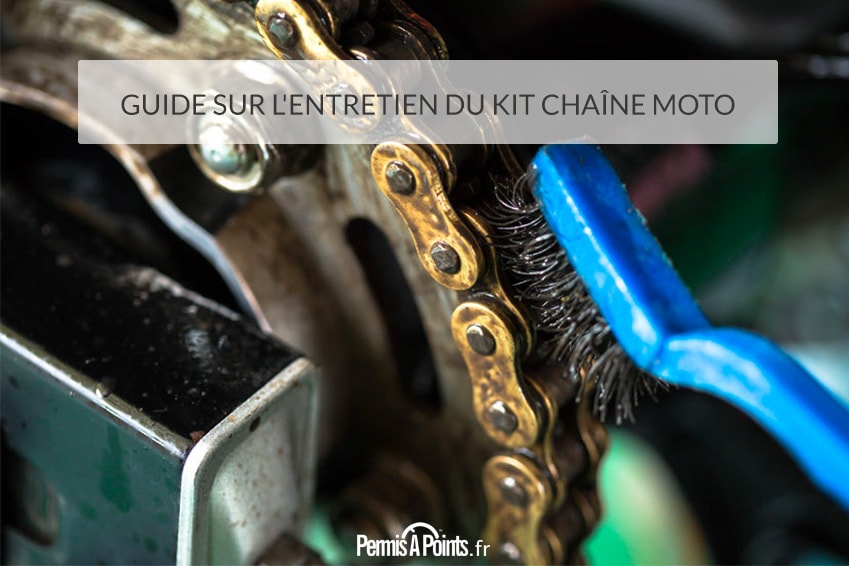 Nos conseils pour l'entretien du kit chaîne moto