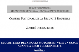 Sécurité routière : les motards opposés au nouveau rapport du CNSR