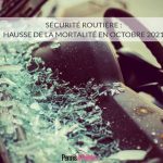 Sécurité routière : hausse de la mortalité en octobre 2021