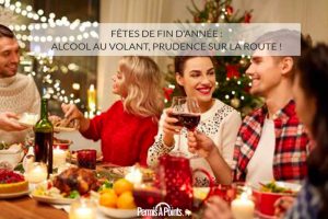 Fêtes de fin d'année : alcool au volant, prudence sur la route !