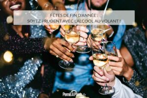 Fêtes de fin d'année : soyez prudent avec l'alcool au volant !