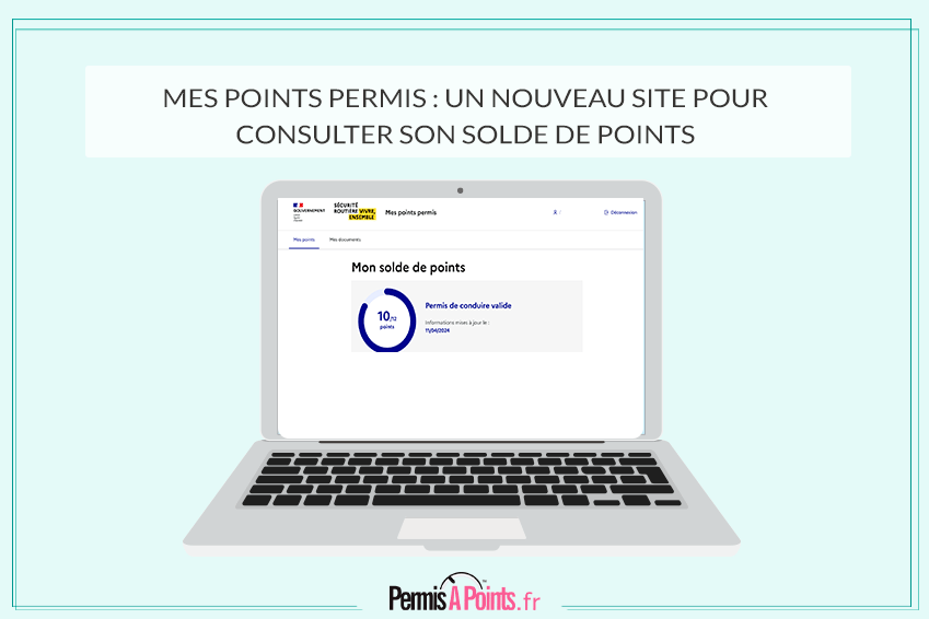 Mes Points Permis : un nouveau site pour consulter son solde de points